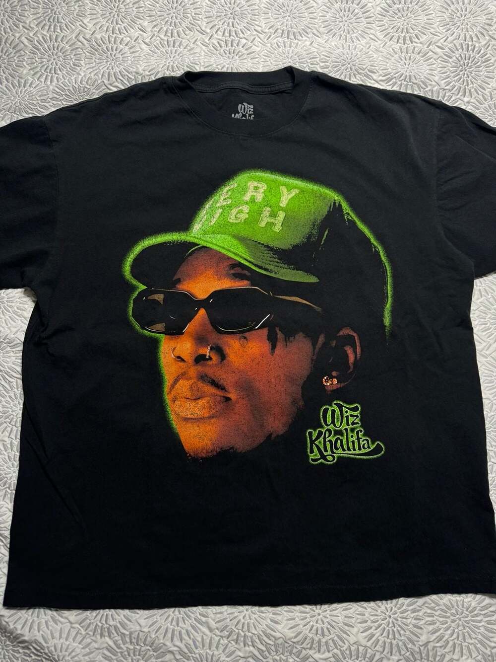 Wiz Khalifa Big Head Graphic T-Shirt Men’s XXL